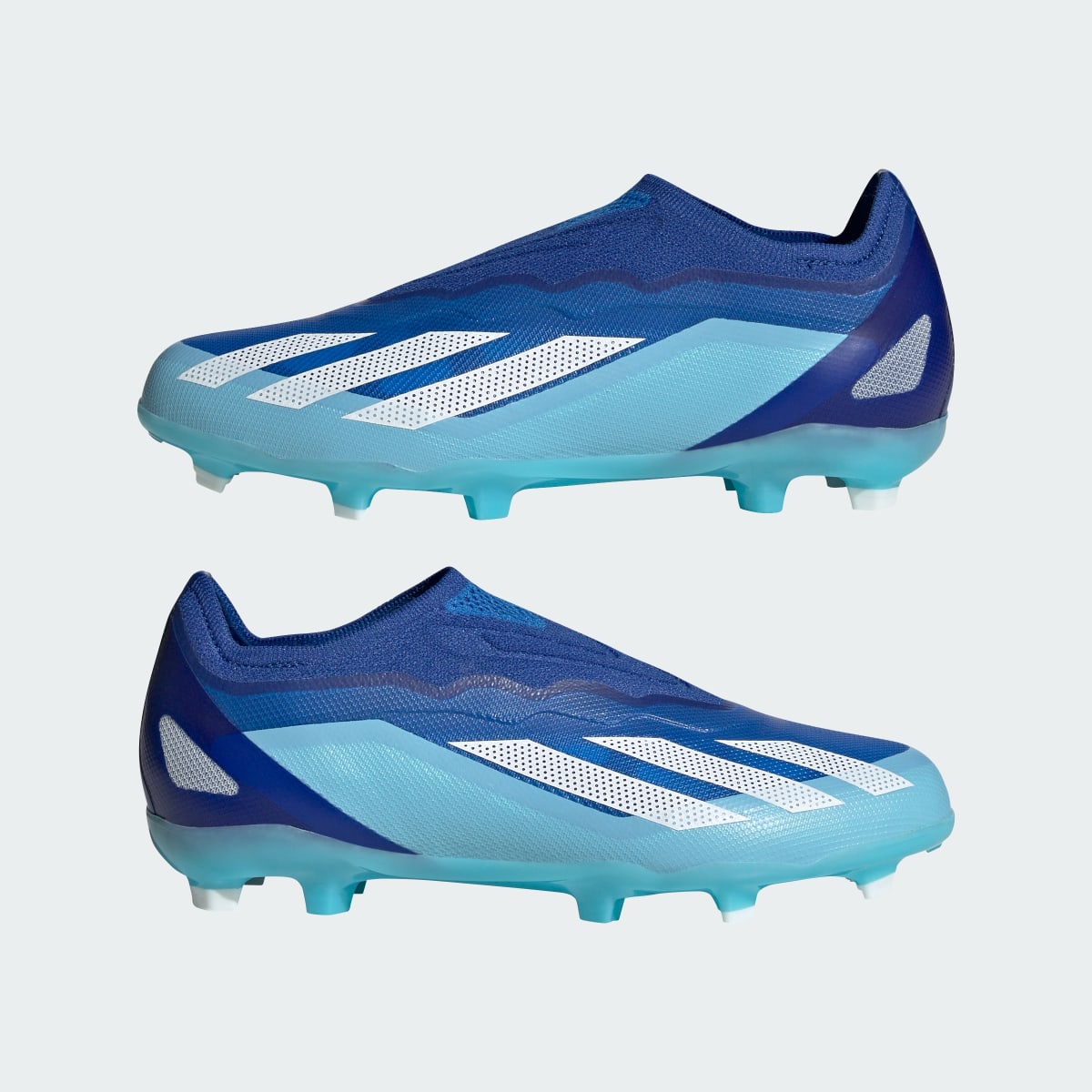 Adidas X Crazyfast.1 Laceless Firm Ground Soccer Cleats. 8