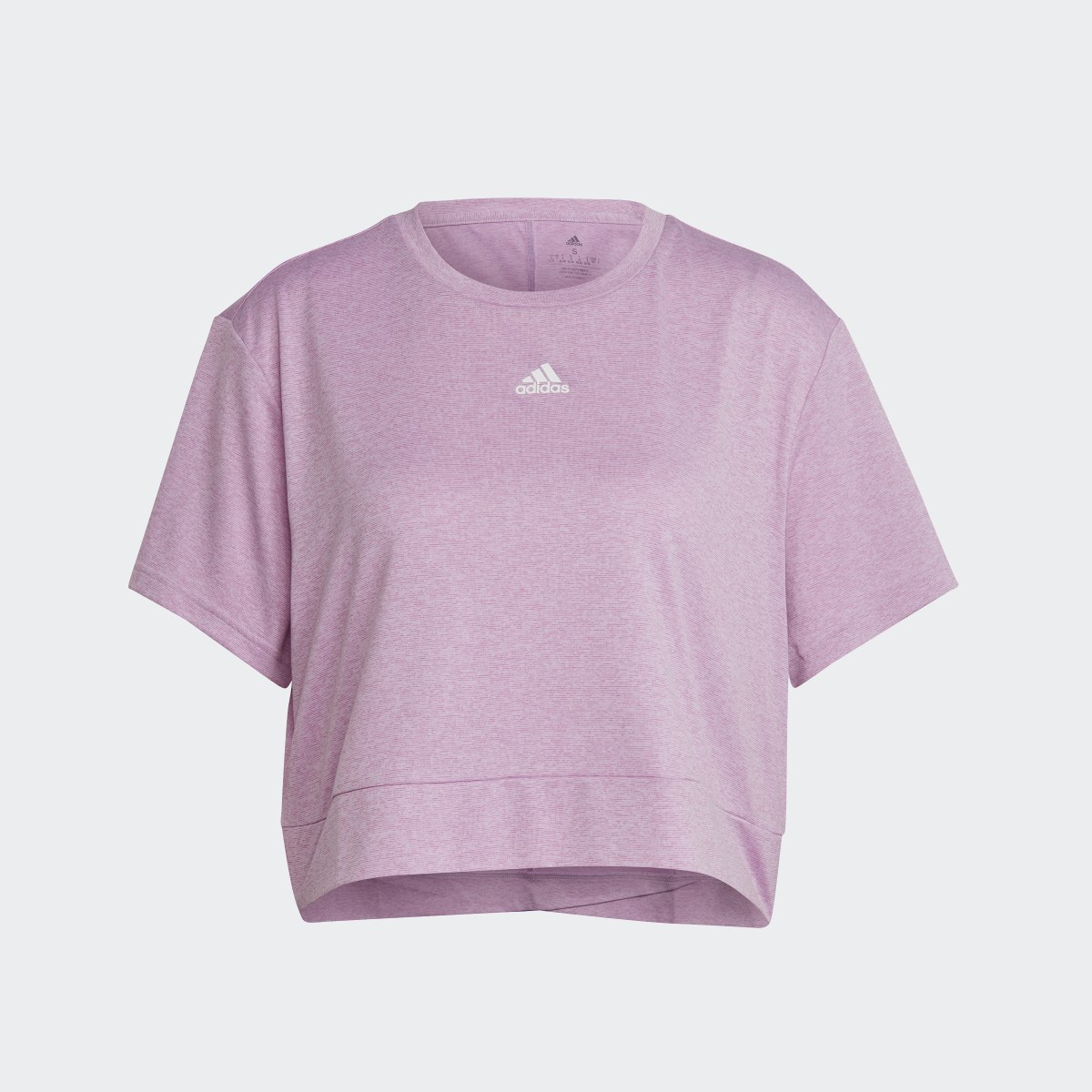 Adidas AEROREADY Studio Loose Crop T-Shirt. 5