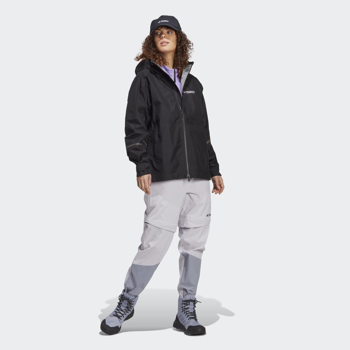 Adidas Terrex XPLORIC GORE-TEX Rain Jacket. 10