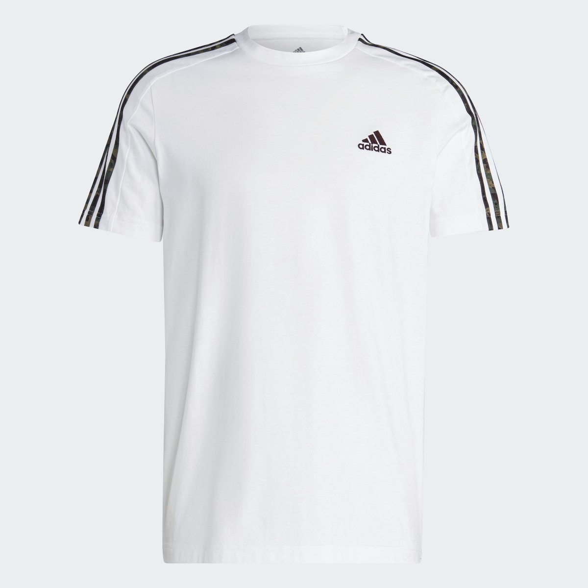 Adidas Essentials Single Jersey 3-Stripes Tee. 5