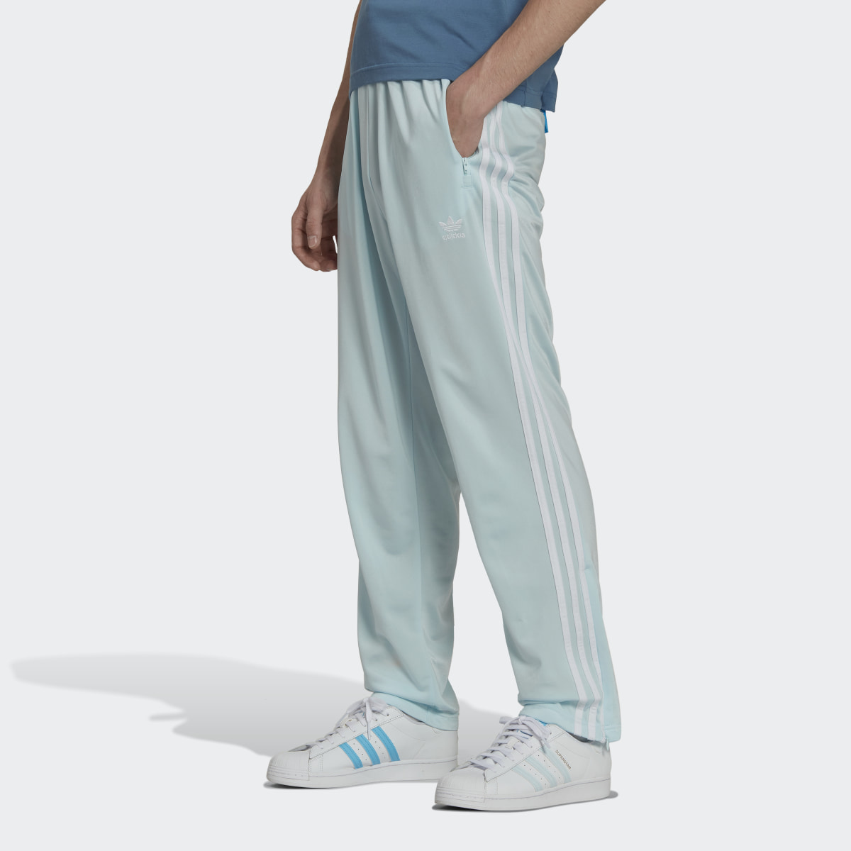 Green Adicolor Classics Firebird Primeblue Tracksuit Bottoms