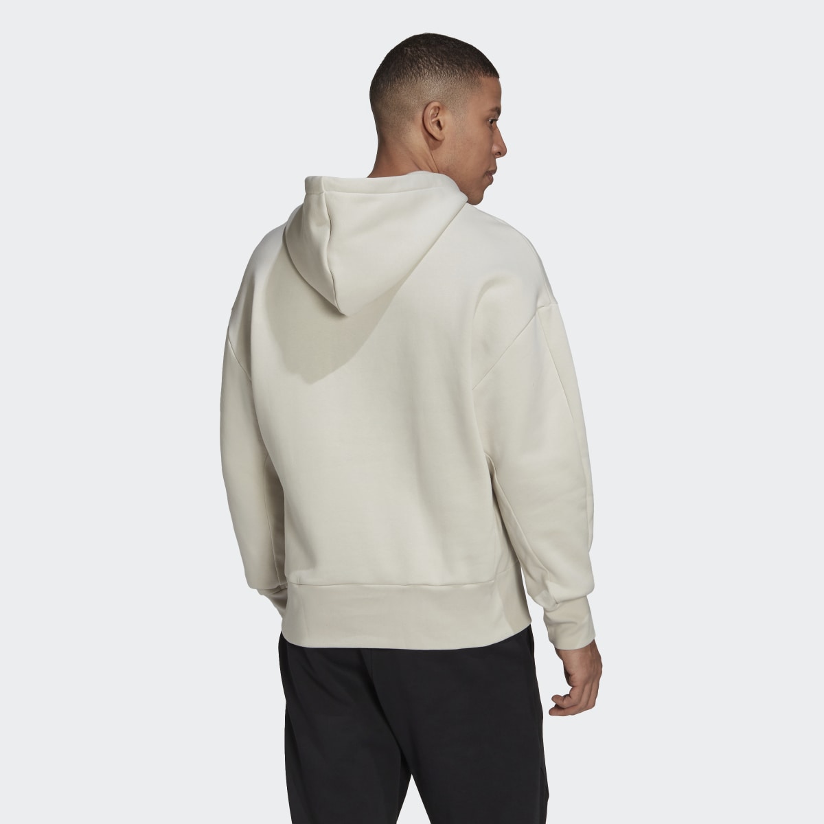 Adidas Studio Lounge Fleece Hoodie. 4