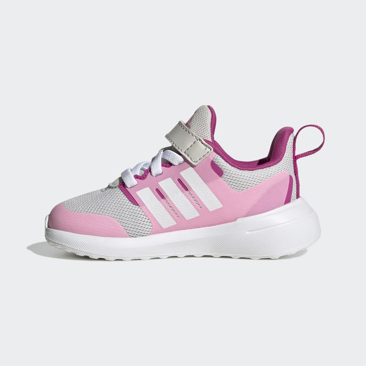 Adidas Chaussure à lacets élastiques et scratch FortaRun 2.0 Cloudfoam. 7