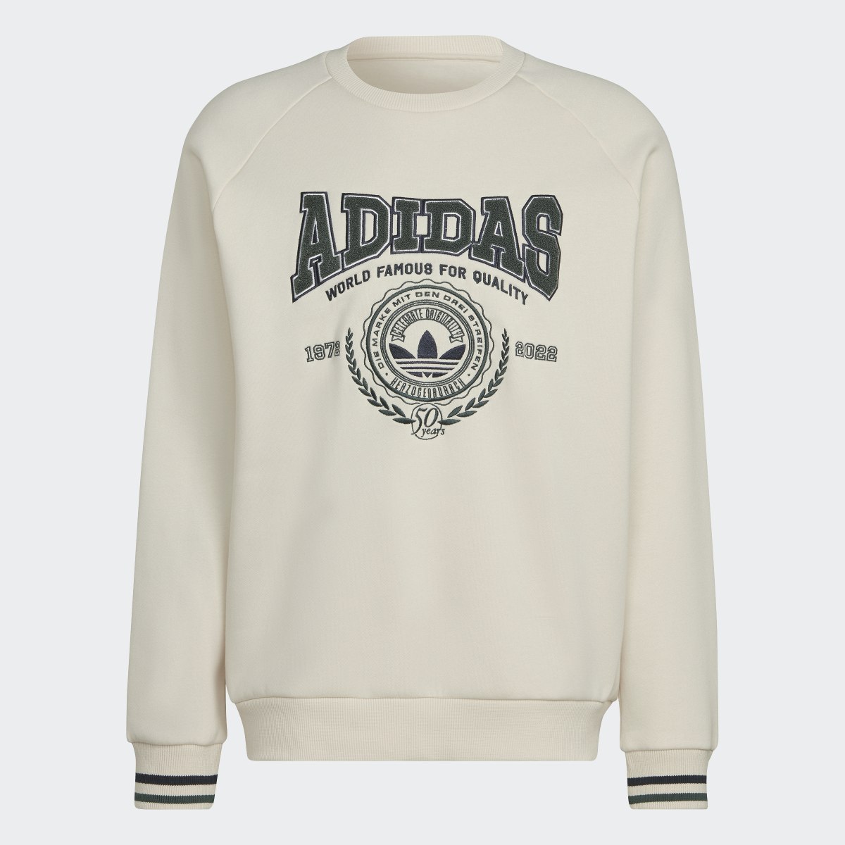 Adidas Varsity Crewneck Sweatshirt. 5