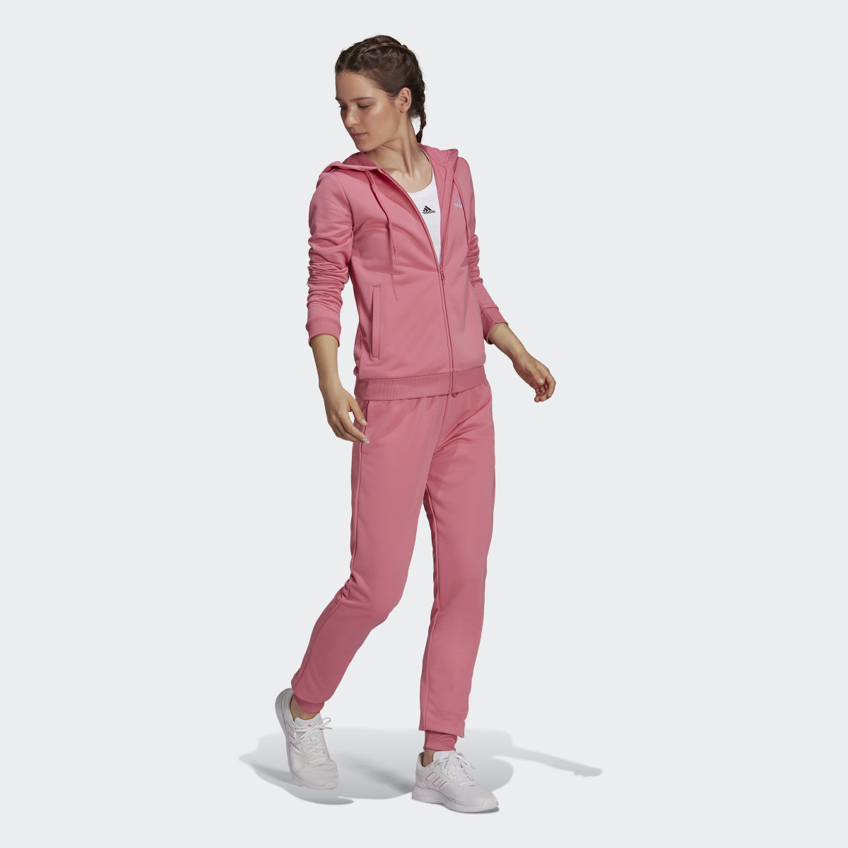 Adidas Essentials Logo French Terry Track Suit. 4