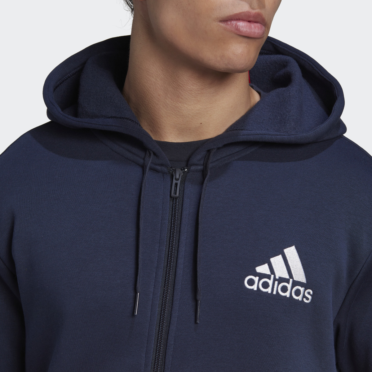 Adidas Casaco com Capuz em Fleece Essentials. 6