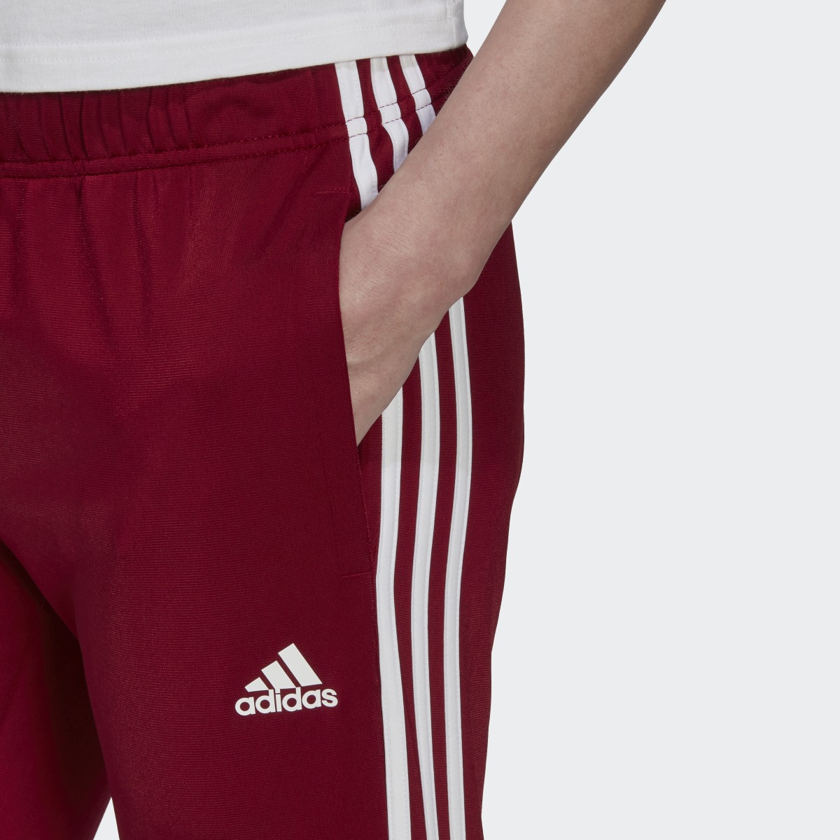 Adidas Primegreen Essentials Warm-Up Slim Tapered 3-Stripes Eşofman Altı. 5