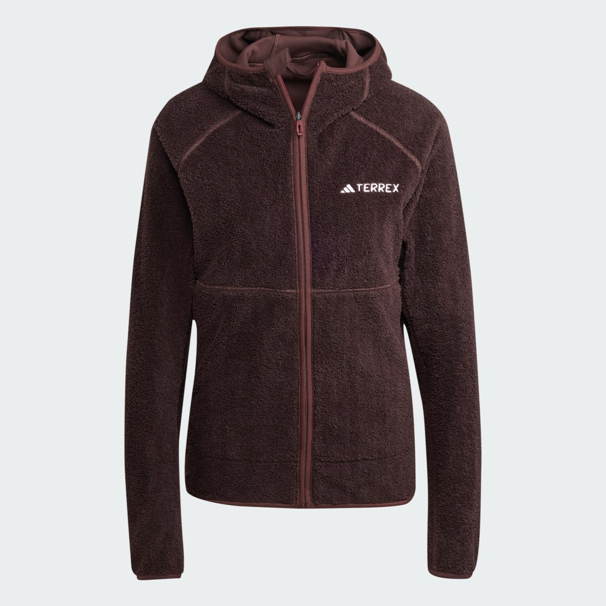 Adidas CHAQUETA CON CAPUCHA TERREX TECHROCK REVERSIBLE HIGH PILE FLEECE. 7