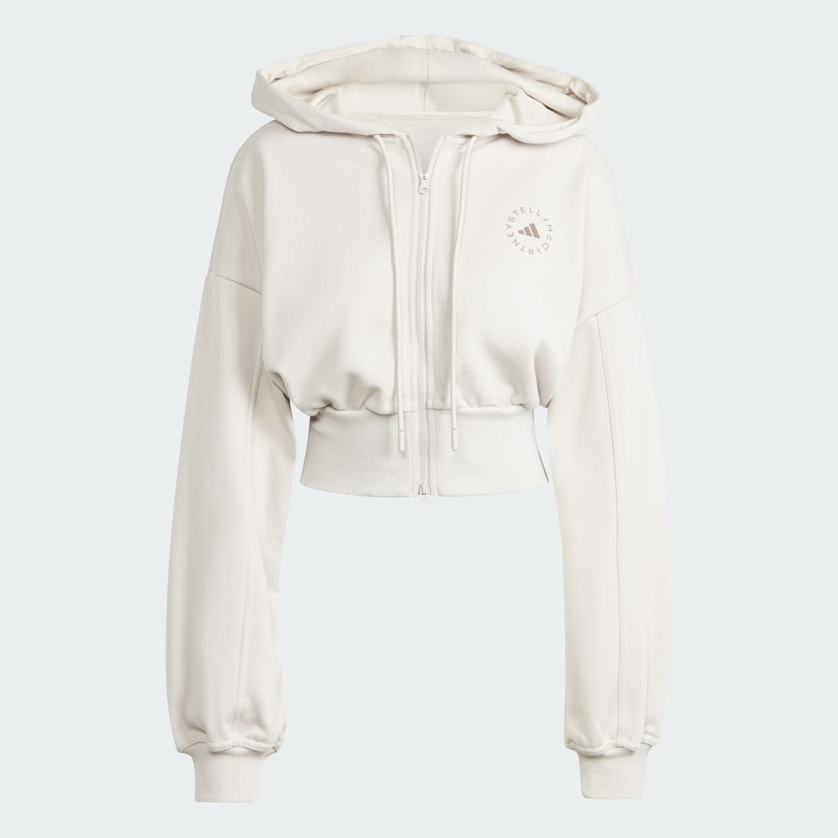 Adidas by Stella McCartney Sportswear Cropped Kapuzenjacke. 5