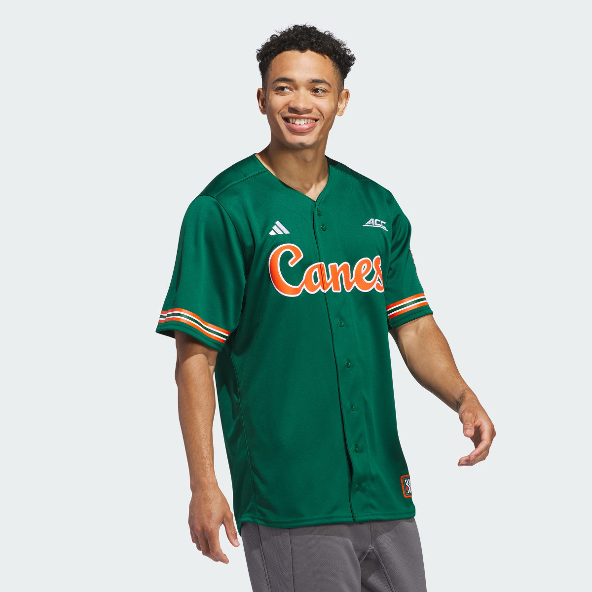 Adidas Miami Reverse Retro Replica Baseball Jersey. 4