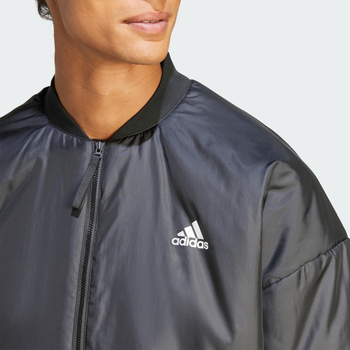Adidas Brand Love Bomber Jacket. 7