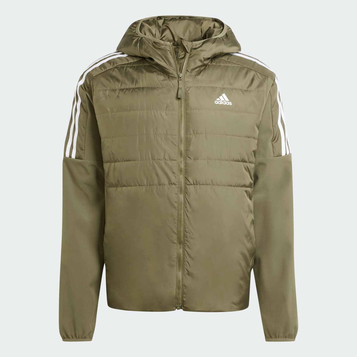 Adidas Essentials Insulated Hooded Hybrid Jacket. 5
