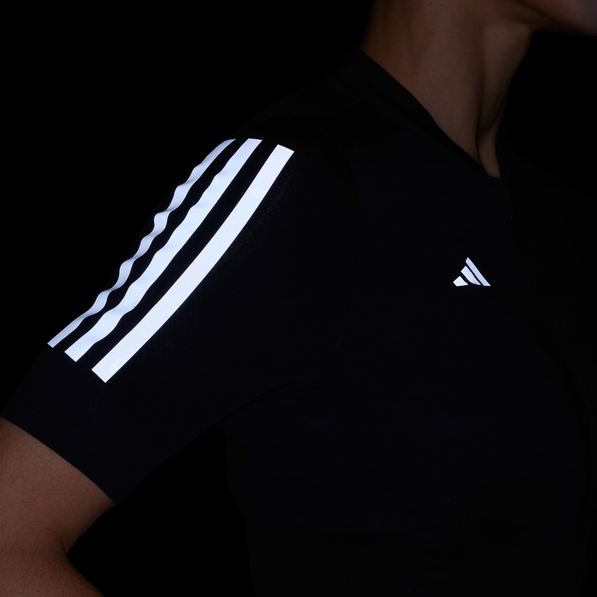 Adidas Camisola de Ciclismo 3-Stripes Tempo. 9