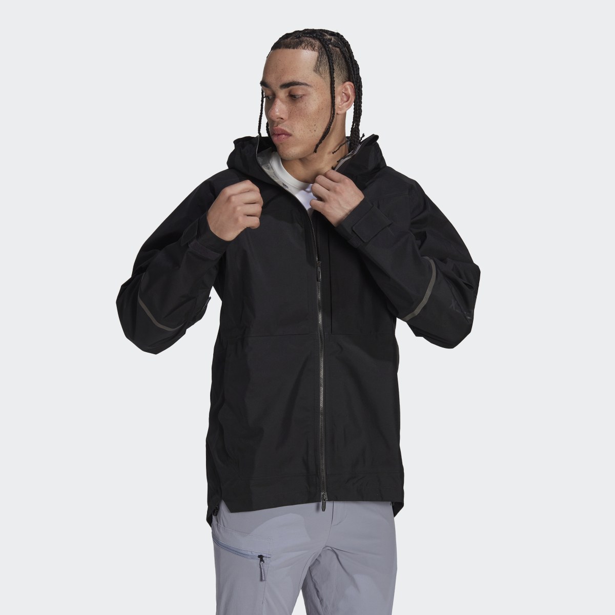 Adidas Terrex XPLORIC GORE-TEX Rain Jacket. 7