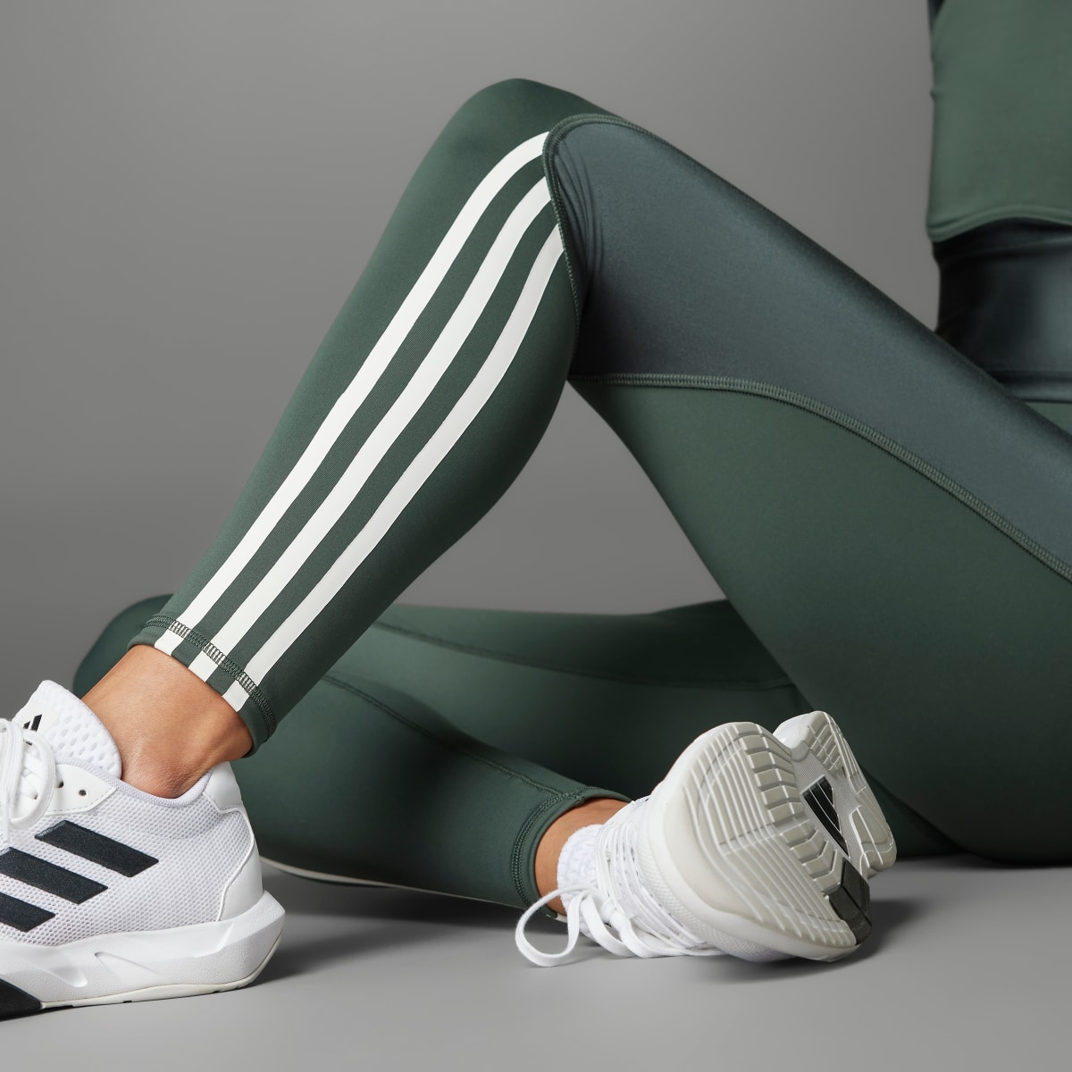 Adidas Hyperglam Shine Full-Length Leggings. 7