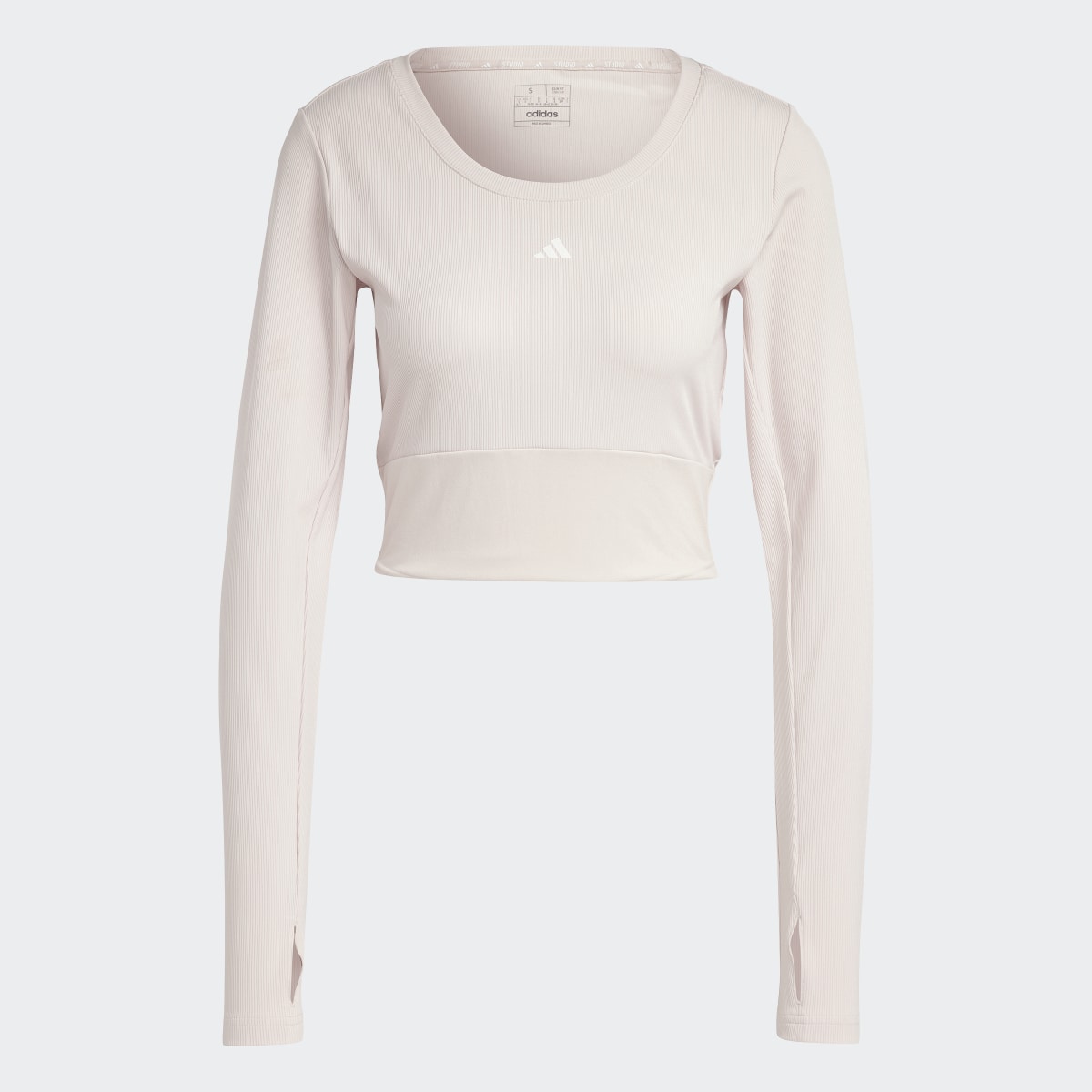 Adidas Studio Long-Sleeve Top. 5