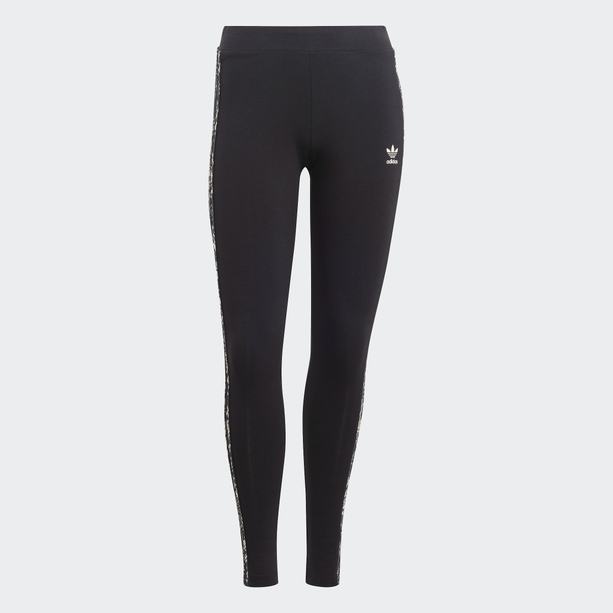 Adidas 3-Streifen Print Leggings. 4