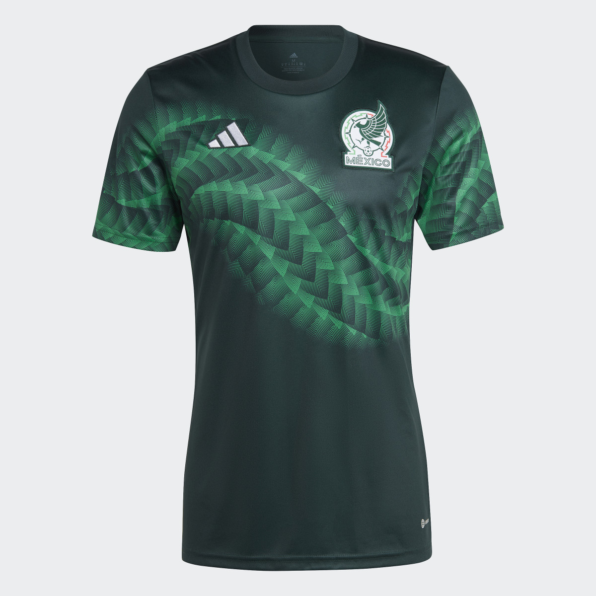 Adidas Camiseta calentamiento México. 5