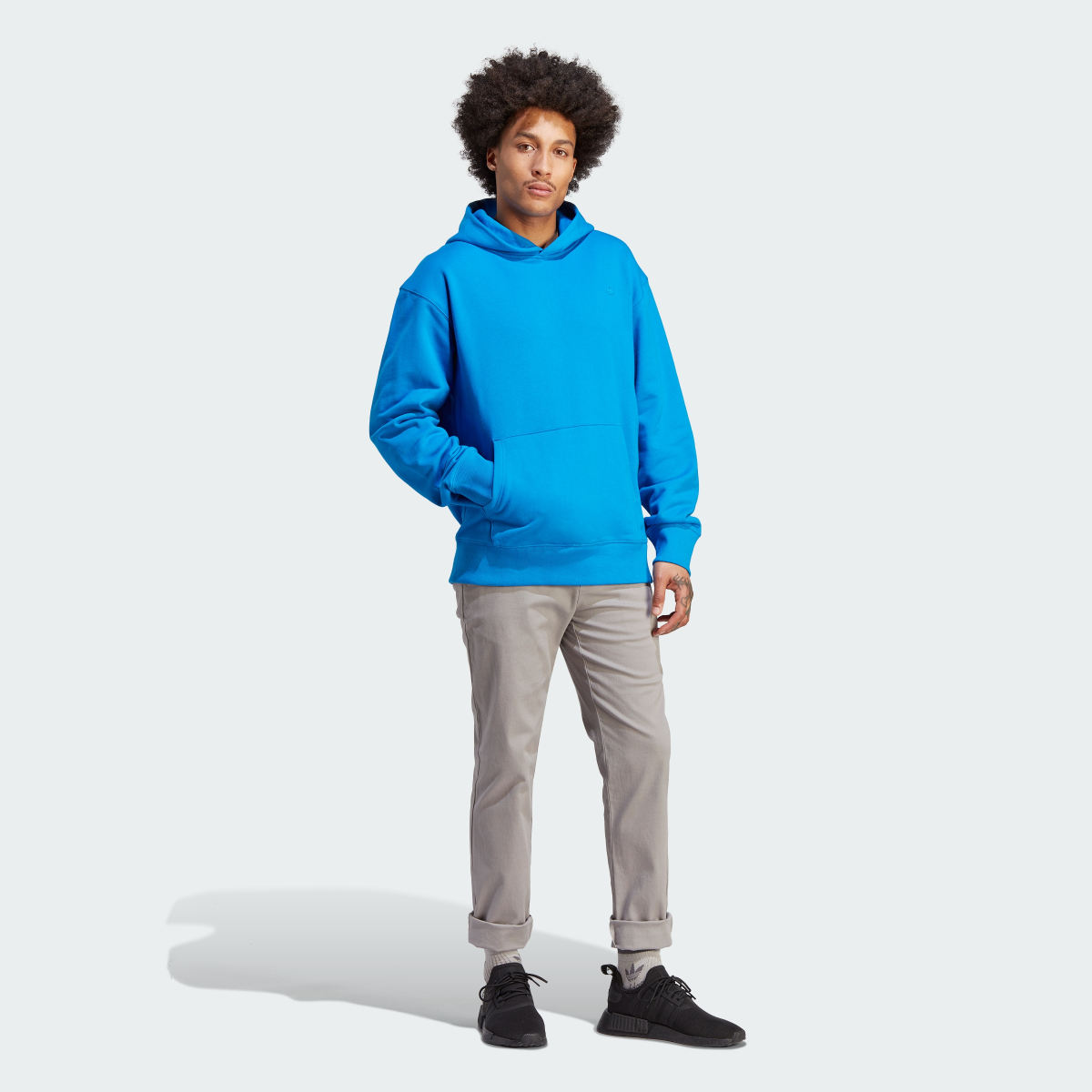 Adidas Adicolor Contempo French Terry Hoodie. 4