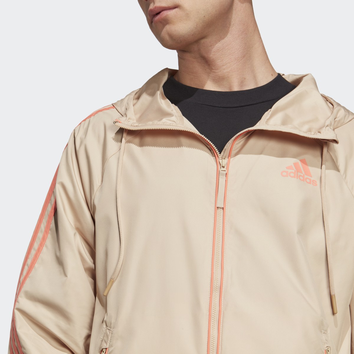 Adidas BSC 3-Stripes Wind Jacket. 6