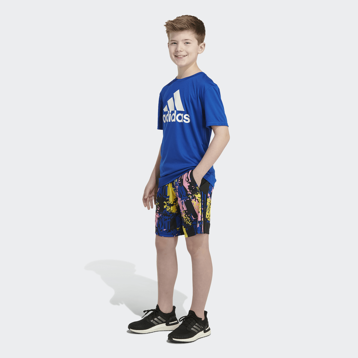 Adidas Back to Nature Allover Print Shorts. 5