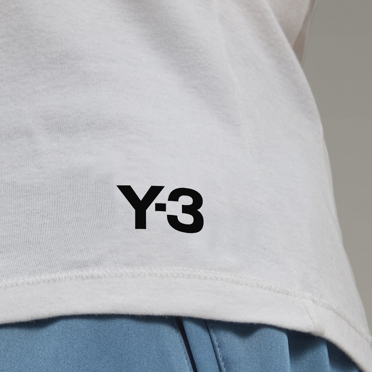 Adidas Y-3 Fitted Kısa Kollu Tişört. 6