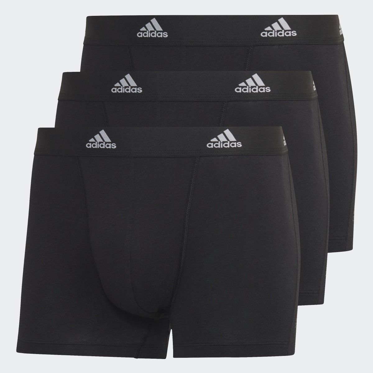 Adidas Active Flex Cotton Trunk Briefs. 4