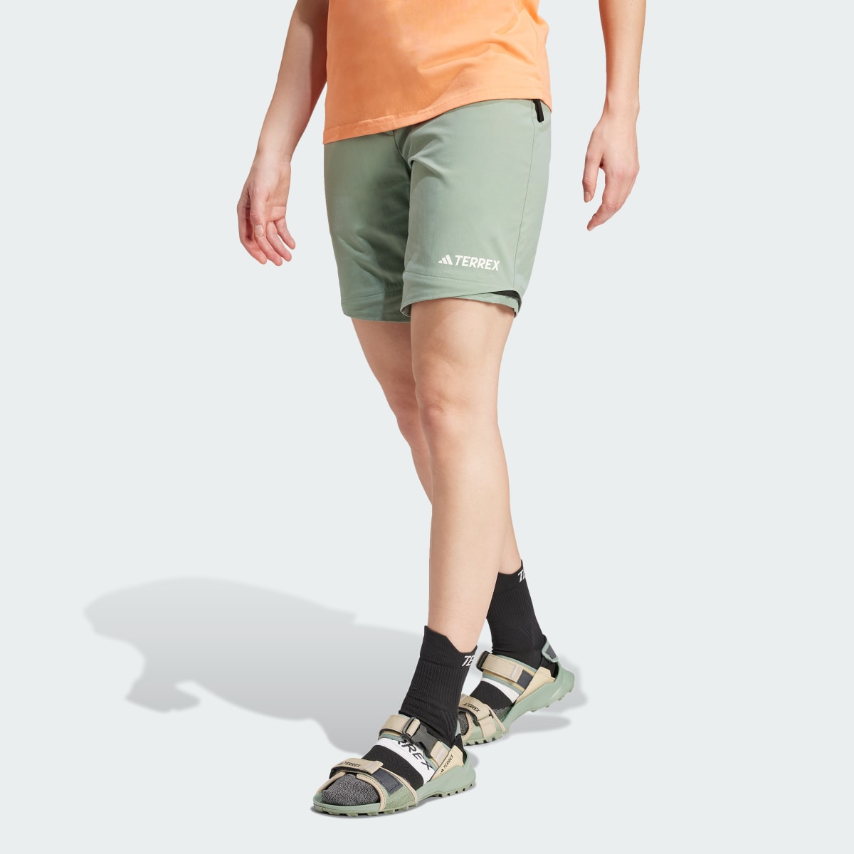 Adidas Pantalon de randonnée Terrex Utilitas Zip-Off. 4
