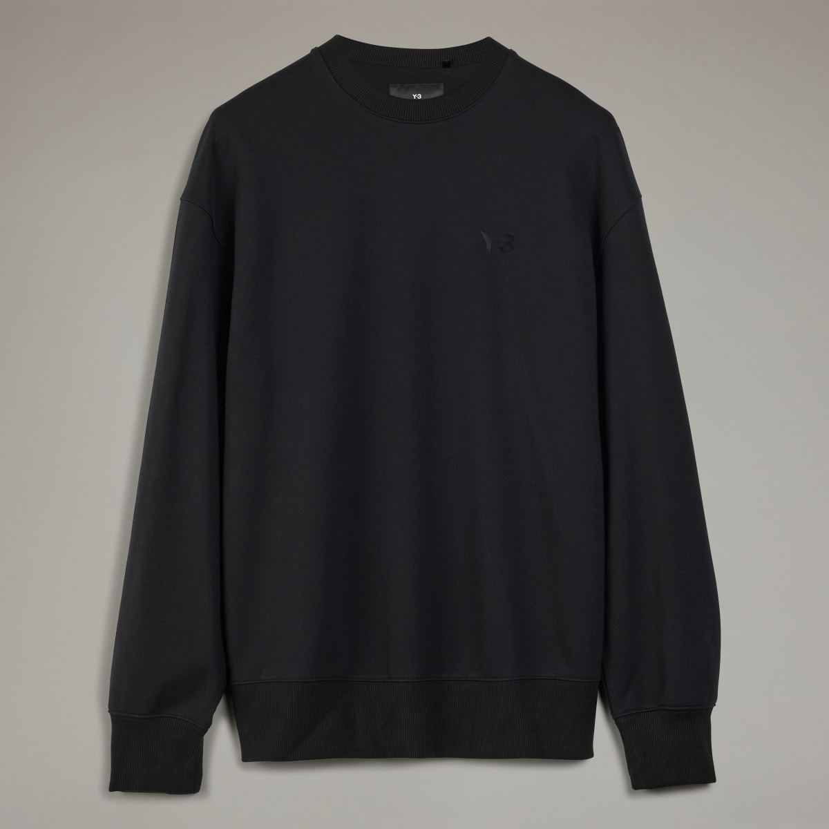 Adidas Y-3 French Terry Crew Sweater. 5