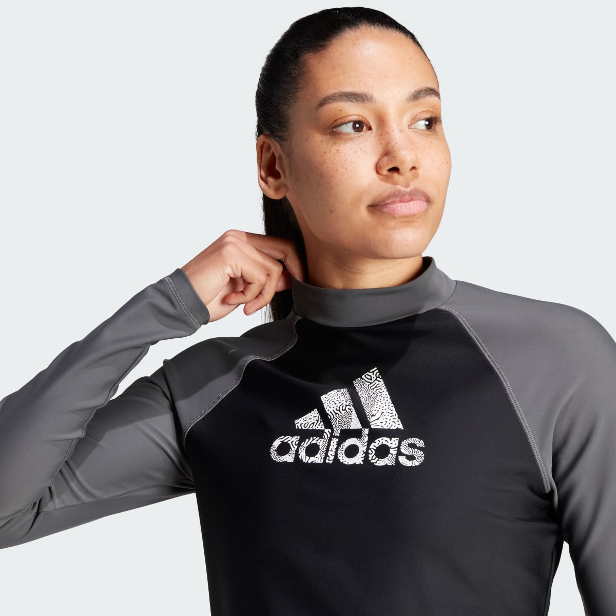 Adidas Long Sleeve Rash Guard. 6