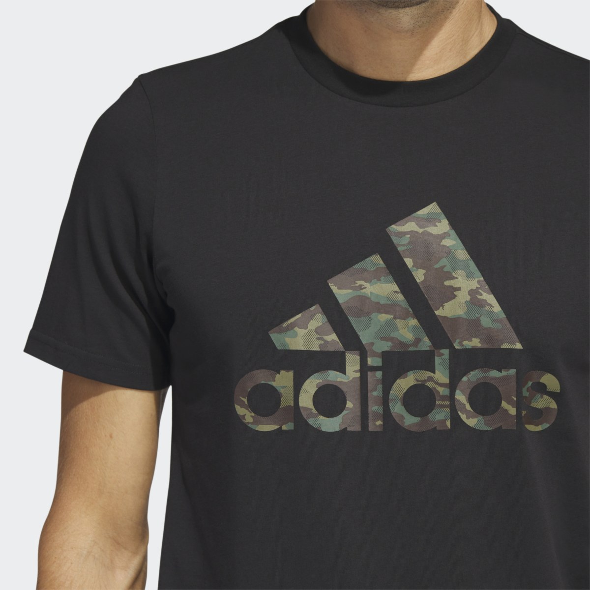 Adidas Camo Short Sleeve Tişört. 6