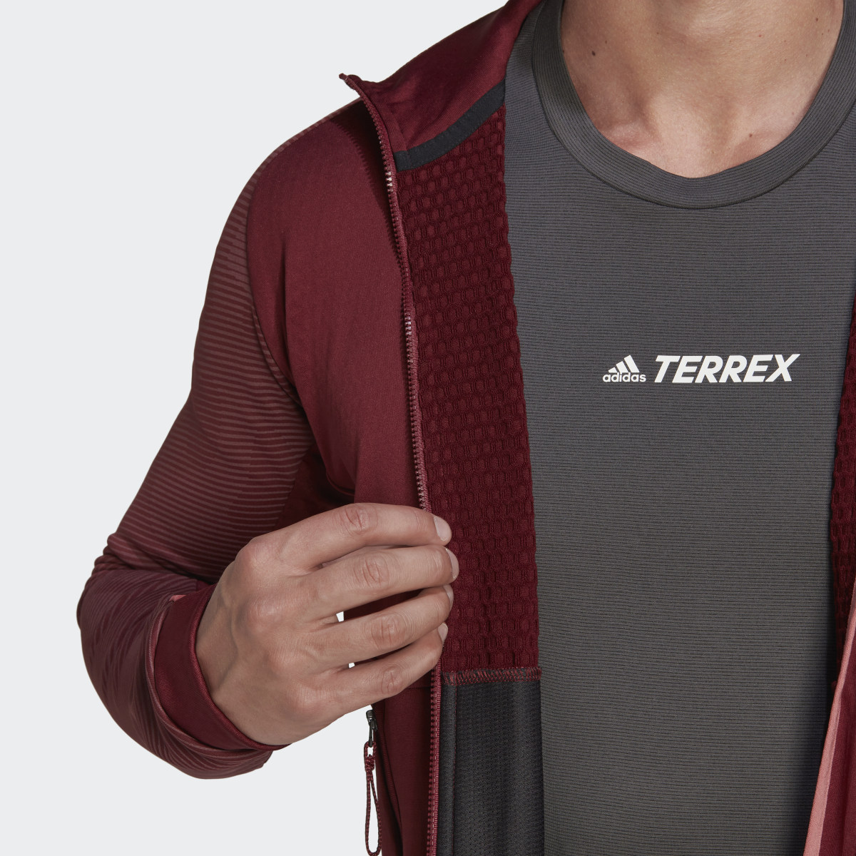 Adidas Terrex Tech Flooce Hiking Fleece. 7