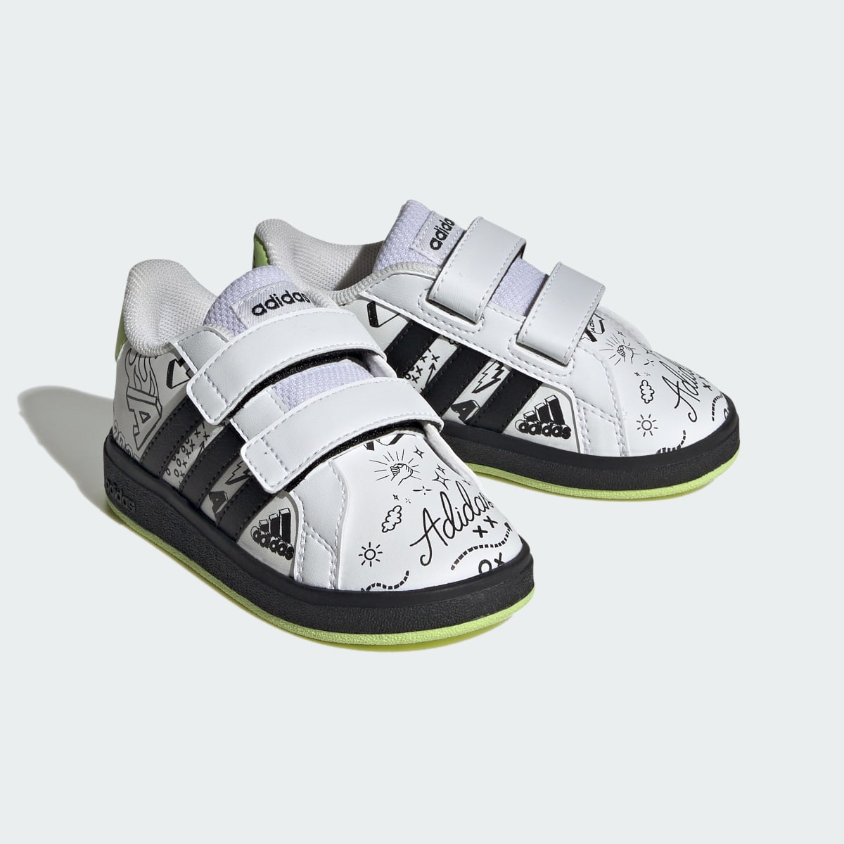 Adidas Grand Court 2.0 Shoes Kids. 4