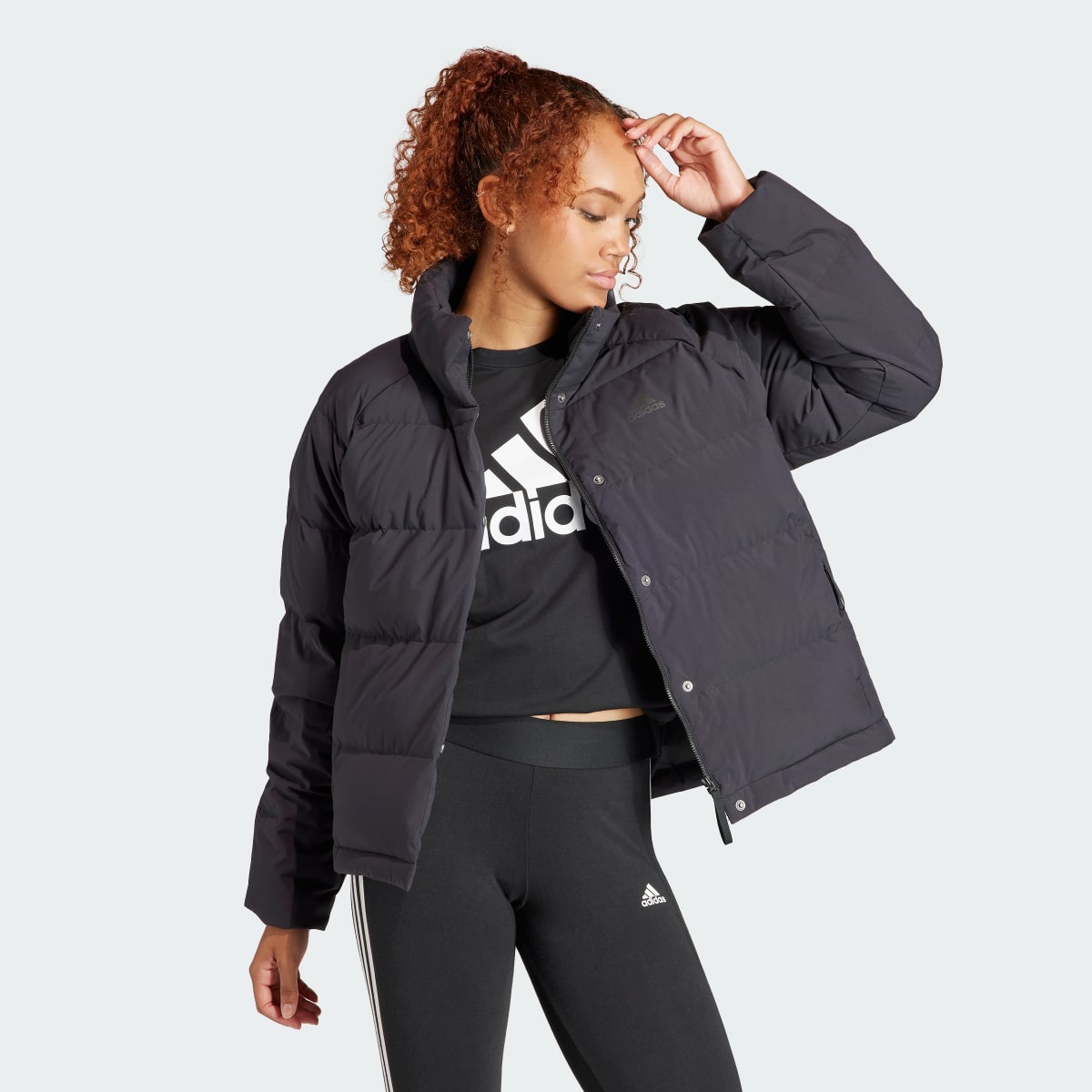 Adidas Helionic Relaxed Daunenjacke. 4