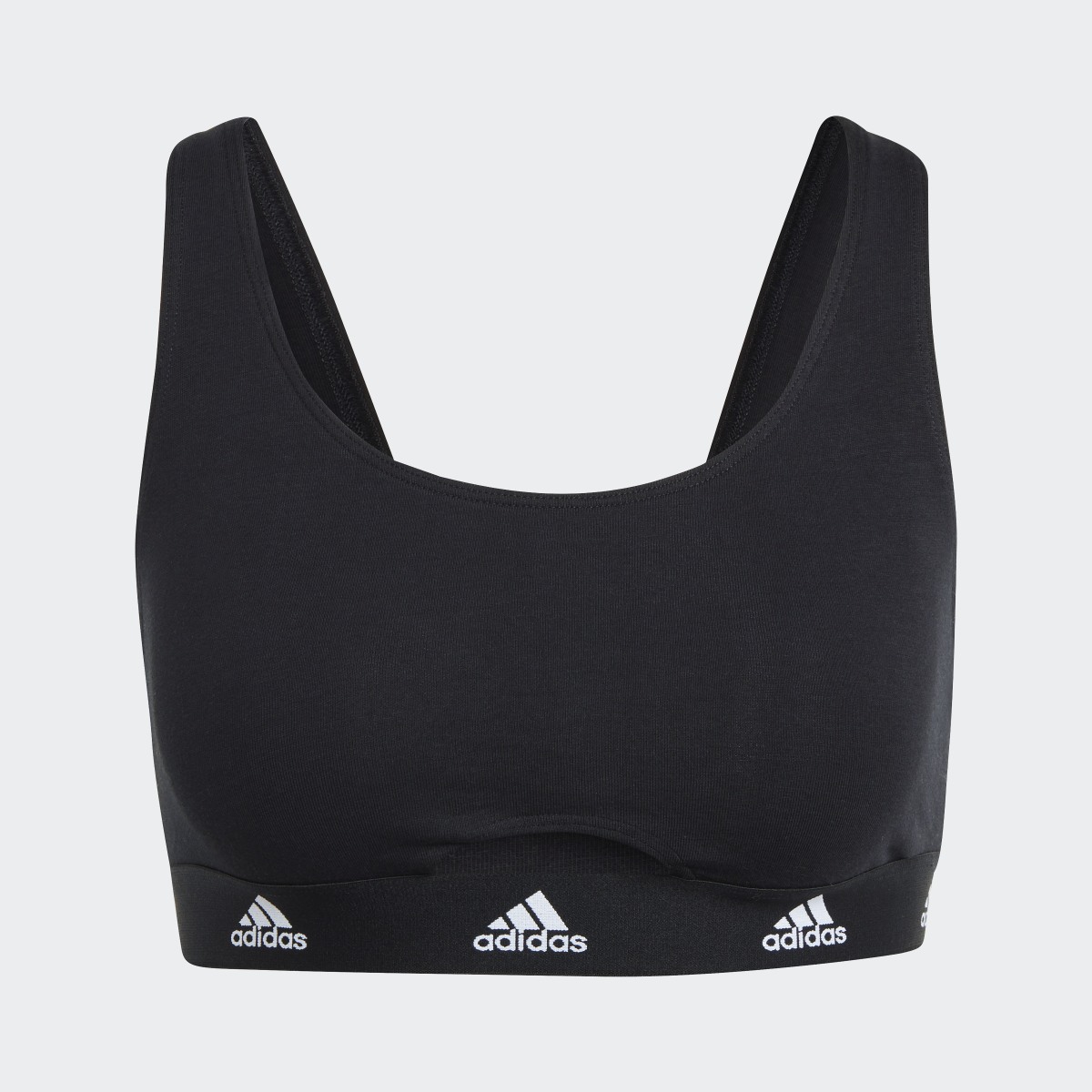 Adidas Active Comfort Cotton Scoop Bralet. 5