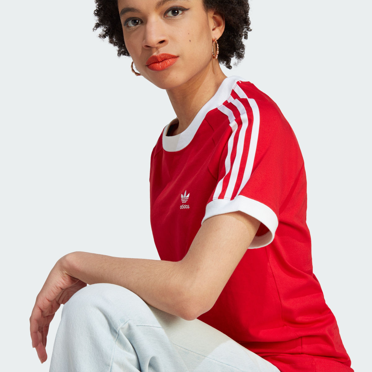 Adidas T-shirt adicolor Classics Slim 3-Stripes. 7