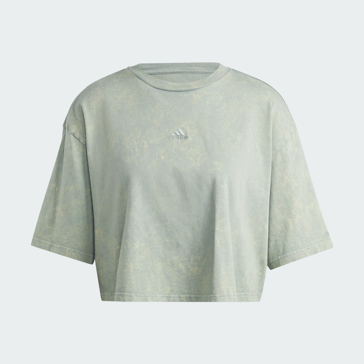 Adidas ALL SZN Fleece Washed T-Shirt. 5