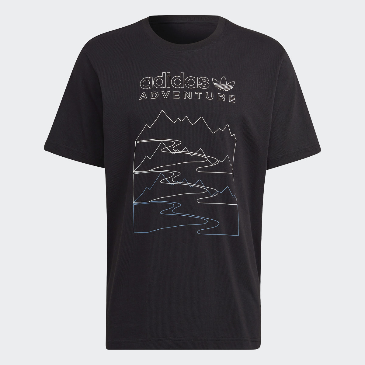 Adidas Adventure Mountain Front Tee. 5