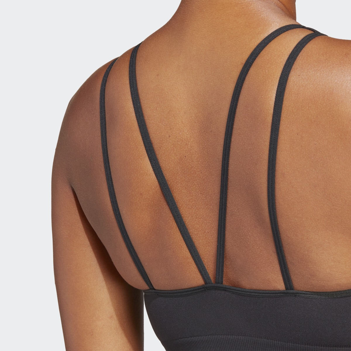 Adidas Brassière de training AEROKNIT Maintien léger. 8