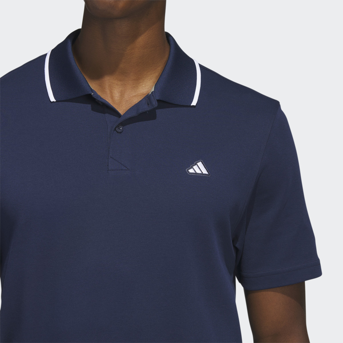 Adidas Go-To Piqué Golf Polo Shirt. 7