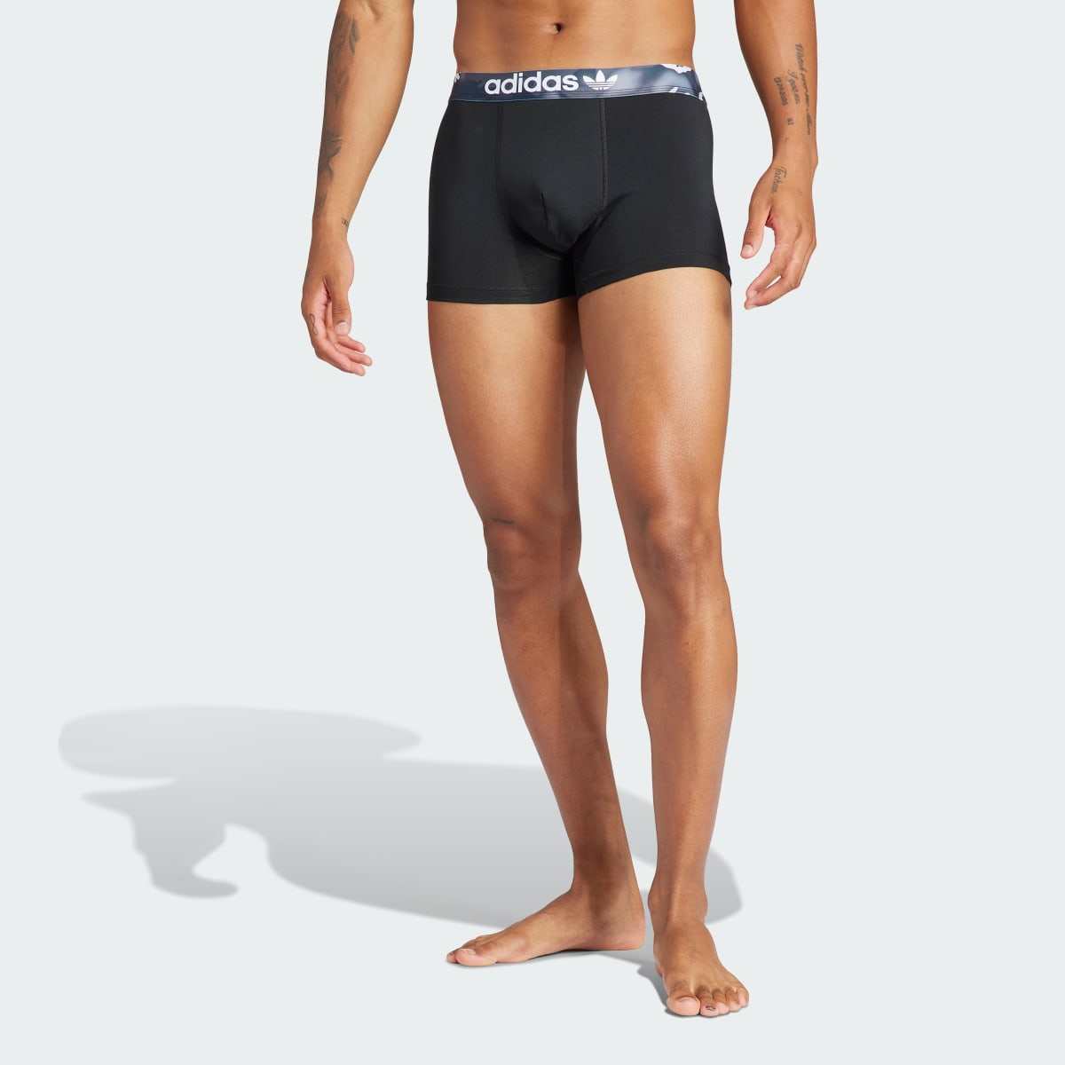 Adidas Comfort Flex Cotton Trunk Underwear 2 Pack. 4