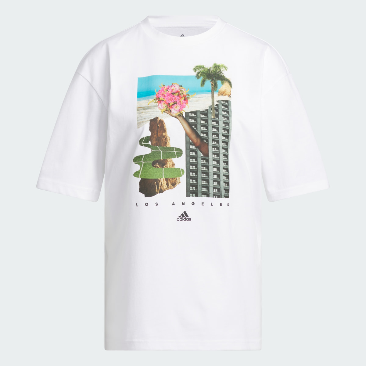 Adidas LA Graphic Tee. 5