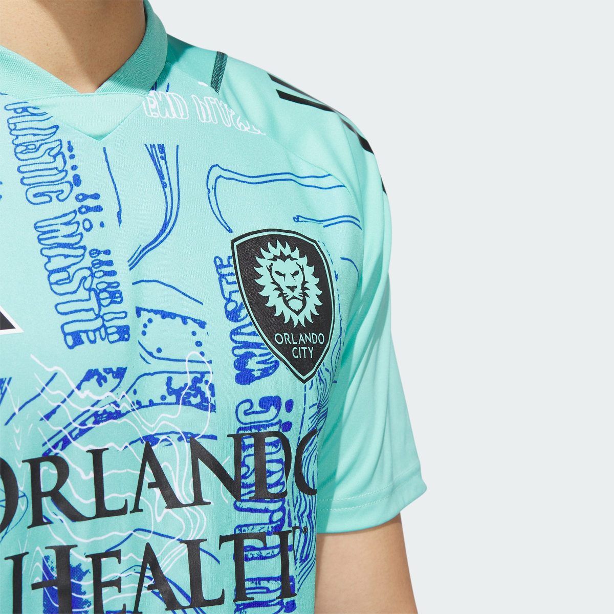 Adidas Orlando City One Planet Jersey. 7