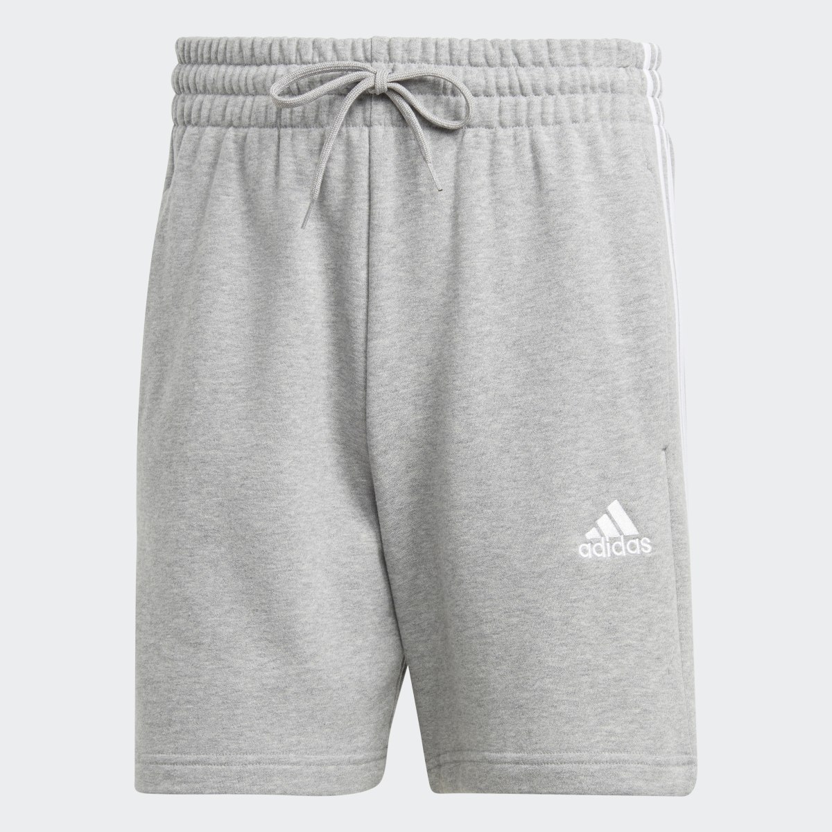 Adidas Essentials French Terry 3-Streifen Shorts. 4