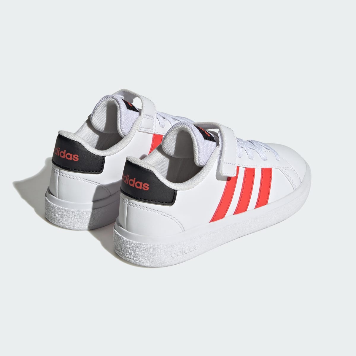 Adidas Grand Court Court Elastic Lace and Top Strap Schuh. 6