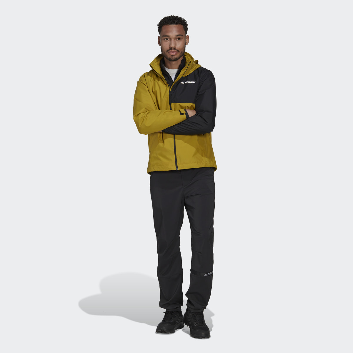 Adidas Terrex Multi RAIN.RDY Primegreen Two-Layer Rain Jacket. 6