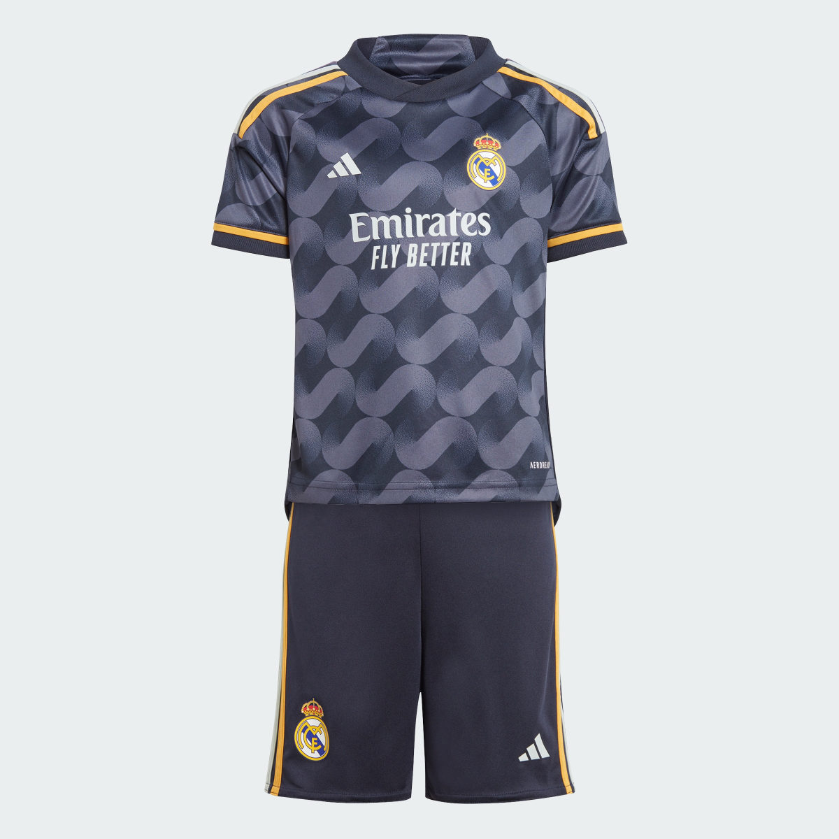 Adidas Real Madrid 23/24 Away Mini Kit. 4 Adidas Real Madrid 23/24 Away Mini Kit. 4
