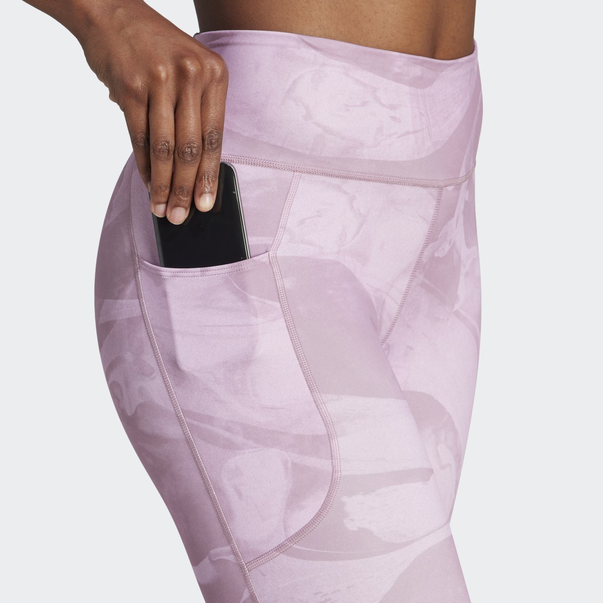 Adidas Daily Run Print 7/8 Leggings. 6