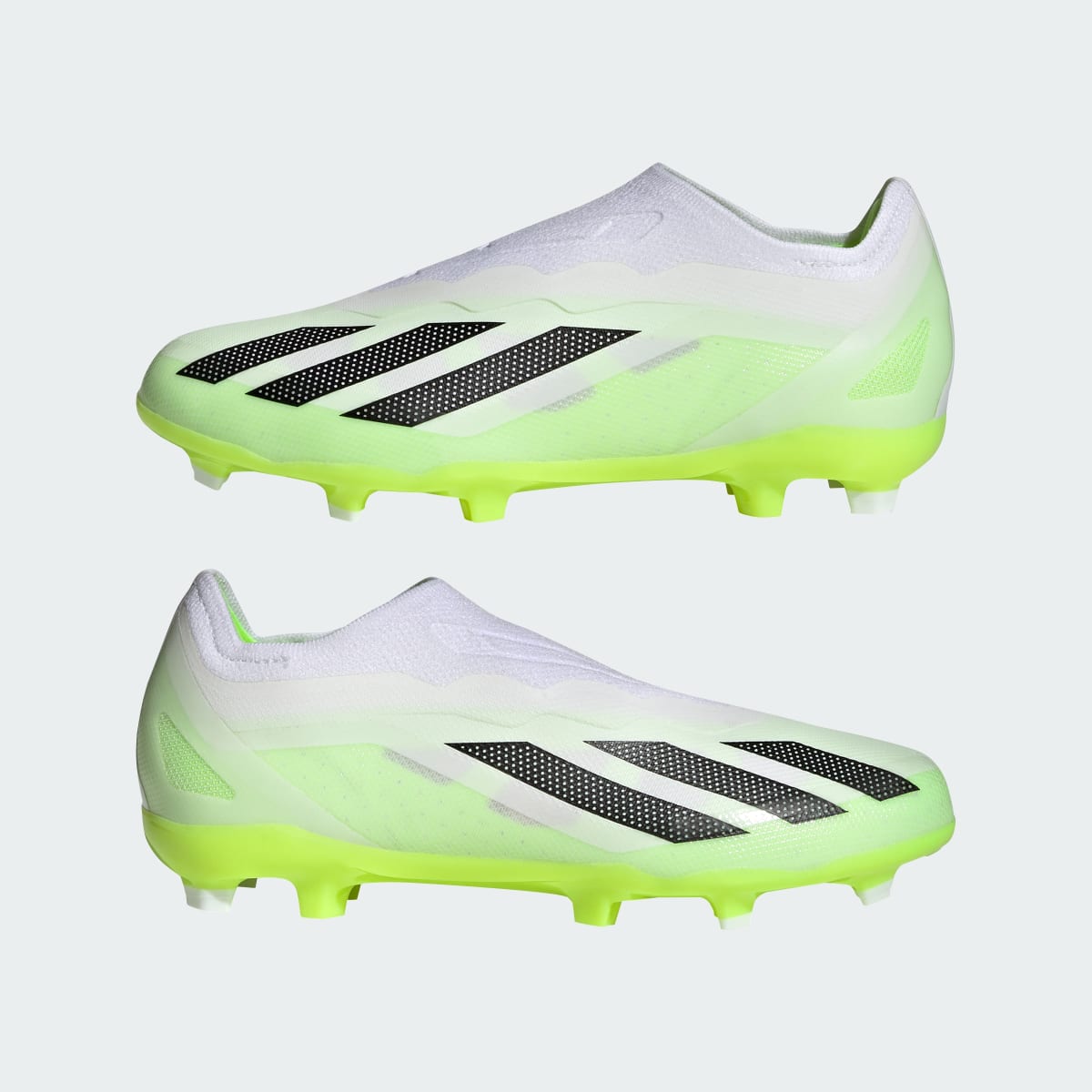 Adidas X Crazyfast.1 Laceless Firm Ground Soccer Cleats. 8