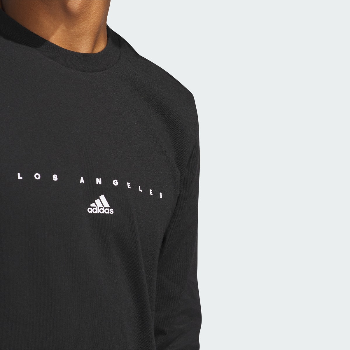 Adidas LA Graphic Long Sleeve Tee. 5